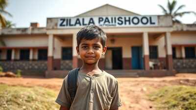 To connect with roots, NRI couple admits son to ZP Marathi school | India News To connect with roots, NRI couple admits son to ZP Marathi school | India News