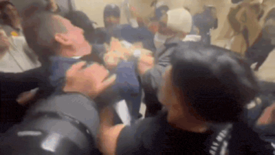 ‘Extreme thuggery of Trump’s ICE’: NYC mayoral candidate Brad Lander arrested at immigration court; watch video ‘Extreme thuggery of Trump’s ICE’: NYC mayoral candidate Brad Lander arrested at immigration court; watch video