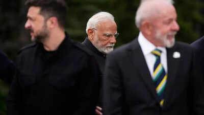 Day 2 at G7: PM Modi highlights terrorism; joint stand taken on smuggling and repression Day 2 at G7: PM Modi highlights terrorism; joint stand taken on smuggling and repression