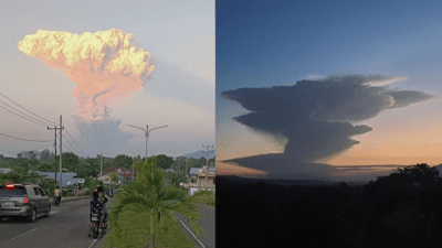 Watch: Mount Lewotobi erupts in Indonesia; sends ashes 10kms in the sky | World News Watch: Mount Lewotobi erupts in Indonesia; sends ashes 10kms in the sky | World News