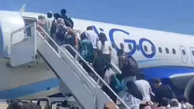 Operation Sindhu: First rescue flight carrying 110 Indian students lands in Delhi; evacuated from war-hit Iran via Armenia | India News Operation Sindhu: First rescue flight carrying 110 Indian students lands in Delhi; evacuated from war-hit Iran via Armenia | India News