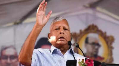 ‘Heavy rainfall of lies & jumlas’: Lalu Yadav shares AI video attacking PM Modi, CM Nitish; watch | India News