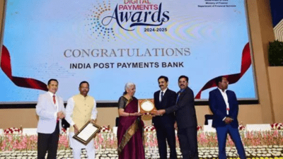 Digital push: India Post Payments Bank bags FinMin’s 2024‑25 Digital Payments Award; tops DFS index among payments banks Digital push: India Post Payments Bank bags FinMin’s 2024‑25 Digital Payments Award; tops DFS index among payments banks