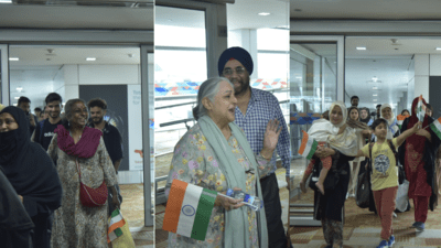 Israel-Iran conflict: Another evacuation flight from Iran lands in Delhi with 311 Indians; over 1,400 brought back so far | India News Israel-Iran conflict: Another evacuation flight from Iran lands in Delhi with 311 Indians; over 1,400 brought back so far | India News