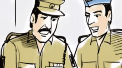 Madhya Pradesh cop caught on video extorting trucker, abusing senior; suspended | India News Madhya Pradesh cop caught on video extorting trucker, abusing senior; suspended | India News