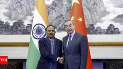 Doval meets Wang, stresses need to counter terror for regional peace | India News Doval meets Wang, stresses need to counter terror for regional peace | India News