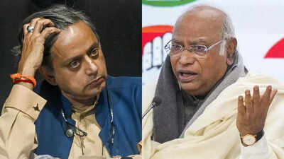 ‘For some, Modi is first’: Mallikarjun Kharge takes dig at Shashi Tharoor; remains mum on action | India News ‘For some, Modi is first’: Mallikarjun Kharge takes dig at Shashi Tharoor; remains mum on action | India News