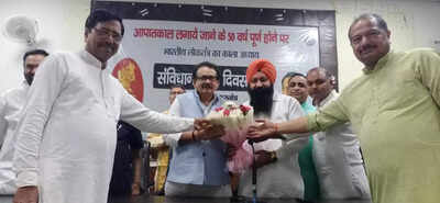 Indian Constitution is as Sacred as Bhagavad Gita, Guru Granth Sahib and Bible: Union minister SP Baghel | India News Indian Constitution is as Sacred as Bhagavad Gita, Guru Granth Sahib and Bible: Union minister SP Baghel | India News
