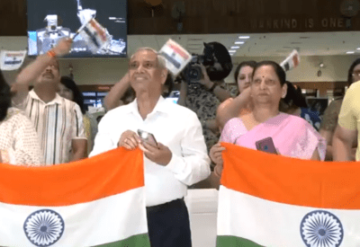 Cheers, tears and Tiranga pride: Shubhanshu Shukla makes history with Axiom-4 docking at ISS, emotional reactions from family in Lucknow; watch videos | India News Cheers, tears and Tiranga pride: Shubhanshu Shukla makes history with Axiom-4 docking at ISS, emotional reactions from family in Lucknow; watch videos | India News