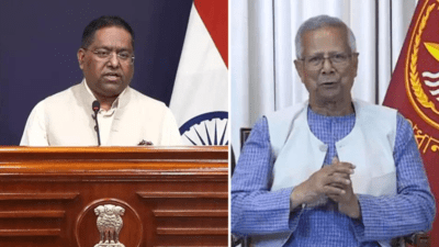 ‘Grave concerns’: India slams Bangladesh over Durga temple demolition in Dhaka; slams Yunus govt of inaction | India News ‘Grave concerns’: India slams Bangladesh over Durga temple demolition in Dhaka; slams Yunus govt of inaction | India News