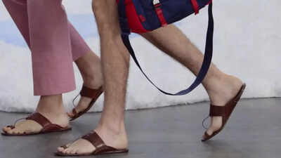 ‘The Prada paradox’: Maharashtra artisans meet CM Fadnavis over ‘Kolhapuri chappals’ at fashion show; raise GI violation issue | India News ‘The Prada paradox’: Maharashtra artisans meet CM Fadnavis over ‘Kolhapuri chappals’ at fashion show; raise GI violation issue | India News