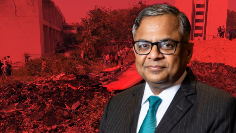 “Very Sorry”: Air India Chairman N Chandrasekharan Apologises After AI-171 Tragedy | Mobility News “Very Sorry”: Air India Chairman N Chandrasekharan Apologises After AI-171 Tragedy | Mobility News