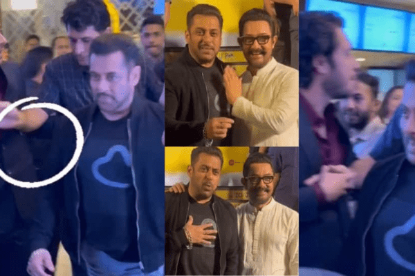 Viral Video: Salman Khan’s Bodyguard Pushes Away Aamir Khan’s Son Junaid At Sitaare Zameen Par Premiere – WATCH | People News Viral Video: Salman Khan’s Bodyguard Pushes Away Aamir Khan’s Son Junaid At Sitaare Zameen Par Premiere – WATCH | People News