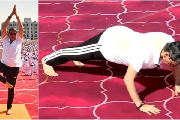Age Is Just A Number! TN Governor Rocks Yoga Day With 51 Push-Ups, Video Goes Viral | WATCH | India News Age Is Just A Number! TN Governor Rocks Yoga Day With 51 Push-Ups, Video Goes Viral | WATCH | India News