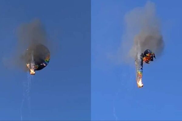 Caught On Camera: 8 Killed In Brazil’s Fiery Hot-Air Balloon Crash | World News