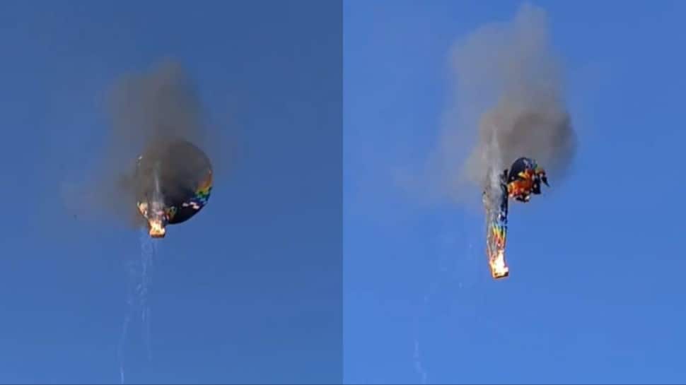Caught On Camera: 8 Killed In Brazil’s Fiery Hot-Air Balloon Crash | World News Caught On Camera: 8 Killed In Brazil’s Fiery Hot-Air Balloon Crash | World News
