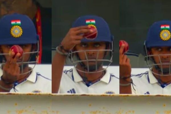 Sai Sudharsan’s Eye-Tracking Visualisation Goes Viral During Test Debut – Watch | Cricket News Sai Sudharsan’s Eye-Tracking Visualisation Goes Viral During Test Debut – Watch | Cricket News