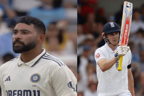 WATCH: Mohammed Siraj’s Angry Outburst At Harry Brook After Back-to-Back Boundaries Sparks Viral Moment In ENG vs IND 1st Test Day 3 | Cricket News WATCH: Mohammed Siraj’s Angry Outburst At Harry Brook After Back-to-Back Boundaries Sparks Viral Moment In ENG vs IND 1st Test Day 3 | Cricket News