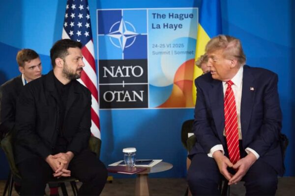 Trump, Zelenskyy Hold Talks On Air Defense And Drone Cooperation At NATO Summit | World News Trump, Zelenskyy Hold Talks On Air Defense And Drone Cooperation At NATO Summit | World News