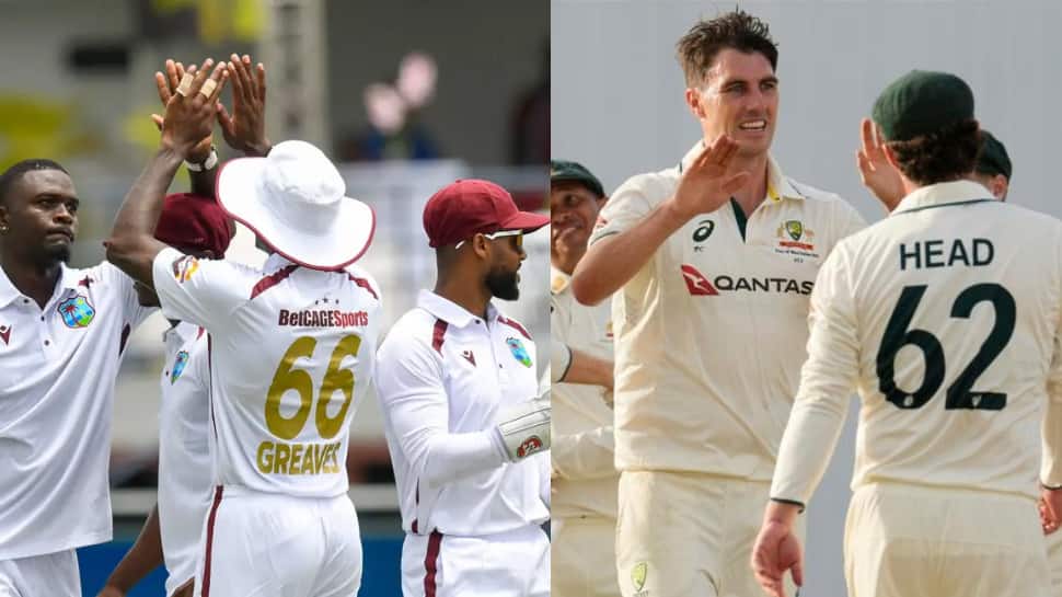 WI vs AUS 1st Test: West Indies Bowl Out Australia For 180, Aussie Pacers Hit Back In Barbados | Cricket News WI vs AUS 1st Test: West Indies Bowl Out Australia For 180, Aussie Pacers Hit Back In Barbados | Cricket News