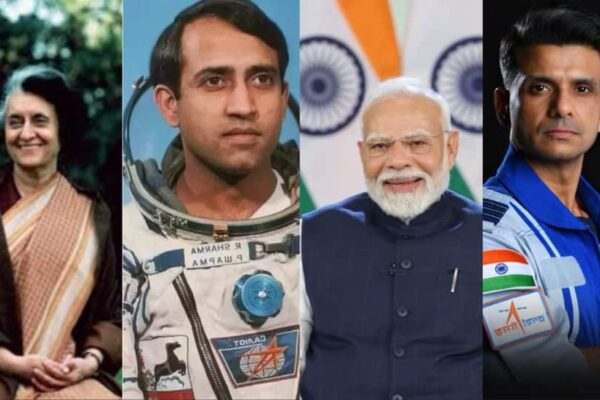 From ‘Saare Jahan Se’ To ‘Bharat Mata Ki Jai’: 2 PMs, 2 Space Icons & 41 Years Of Indian Space Glory | India News From ‘Saare Jahan Se’ To ‘Bharat Mata Ki Jai’: 2 PMs, 2 Space Icons & 41 Years Of Indian Space Glory | India News