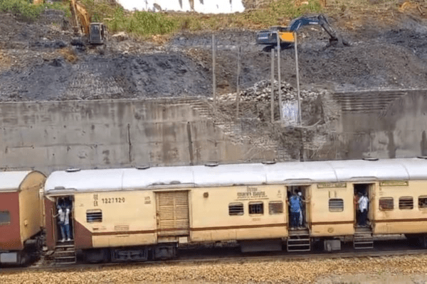 Train Services Partially Restored In Parts Of North East After Week-Long Disruption | India News Train Services Partially Restored In Parts Of North East After Week-Long Disruption | India News