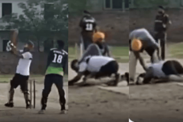 SHOCKING! Punjab Cricketer Collapses And Dies After Hitting Six In Local Firozpur Match, Video Goes Viral – WATCH | Cricket News SHOCKING! Punjab Cricketer Collapses And Dies After Hitting Six In Local Firozpur Match, Video Goes Viral – WATCH | Cricket News
