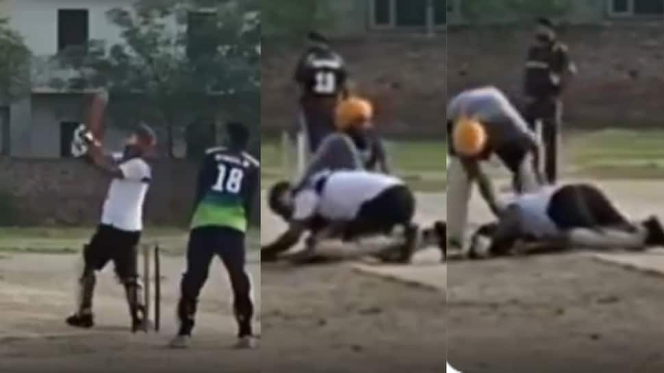 SHOCKING! Punjab Cricketer Collapses And Dies After Hitting Six In Local Firozpur Match, Video Goes Viral – WATCH | Cricket News