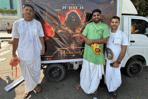 Mahavatar Narsimha Makes Spiritual Debut At Noida’s Rath Yatra Ahead Of July 2025 Release | Regional News Mahavatar Narsimha Makes Spiritual Debut At Noida’s Rath Yatra Ahead Of July 2025 Release | Regional News