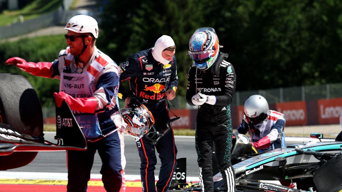 F1 2025: Apologetic Antonelli given Silverstone grid drop for Verstappen incident in Austria