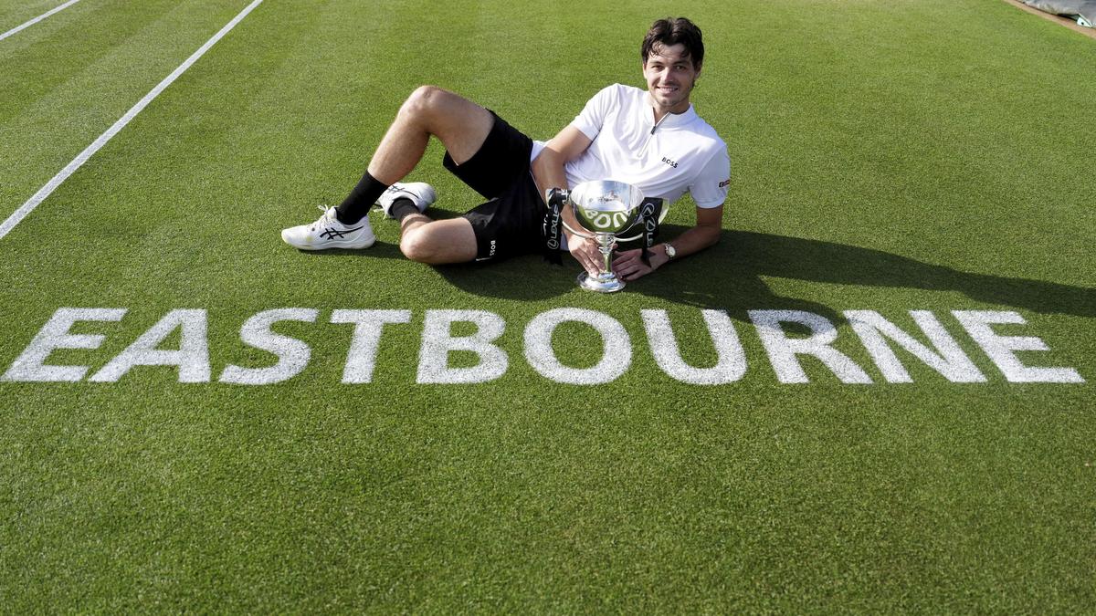 Confident Fritz heads to Wimbledon after fourth title at Eastbourne International Confident Fritz heads to Wimbledon after fourth title at Eastbourne International