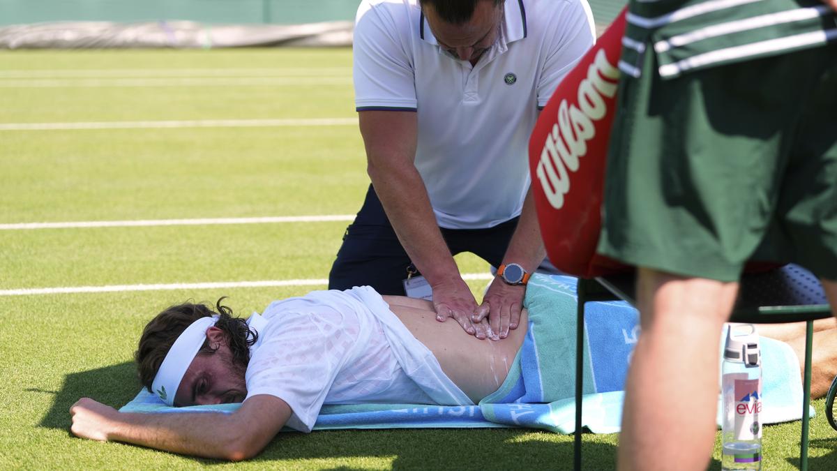Wimbledon 2025: Tsitsipas at a loss to explain injury woes after first-round exit Wimbledon 2025: Tsitsipas at a loss to explain injury woes after first-round exit