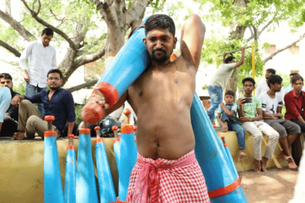 How to swing a Hanuman gada How to swing a Hanuman gada