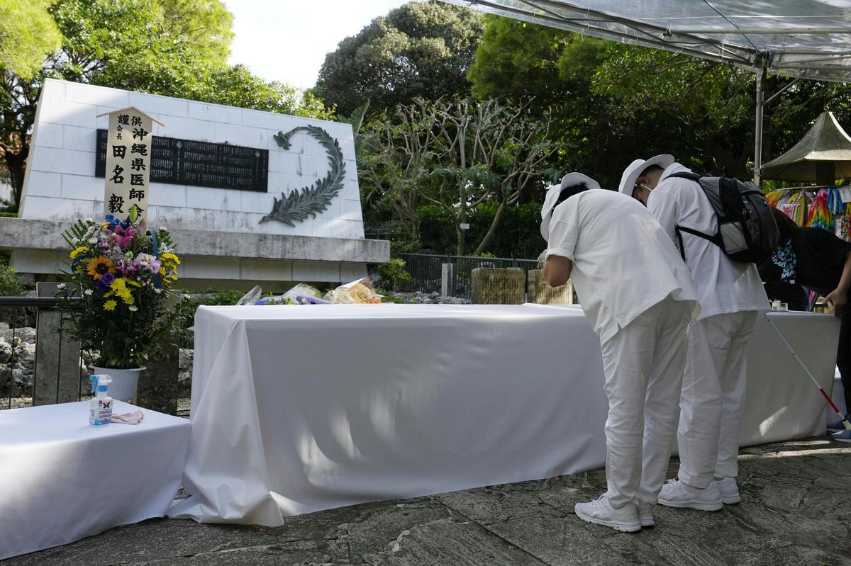 Okinawa marks 80 years since end of one of harshest WWII battles with pledge to share tragic history Okinawa marks 80 years since end of one of harshest WWII battles with pledge to share tragic history