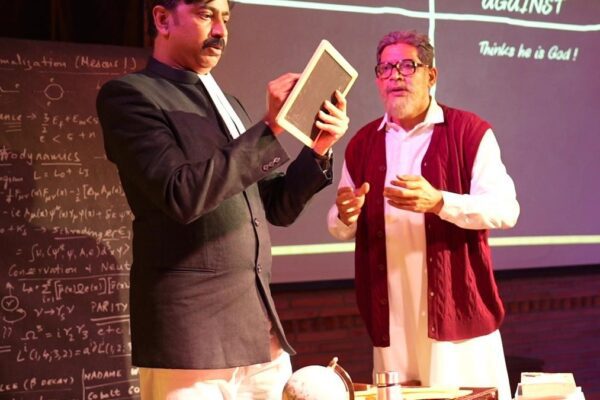 Theatre meets science in Nilanjan Choudhury’s ‘The Trial of Abdus Salam’ Theatre meets science in Nilanjan Choudhury’s ‘The Trial of Abdus Salam’