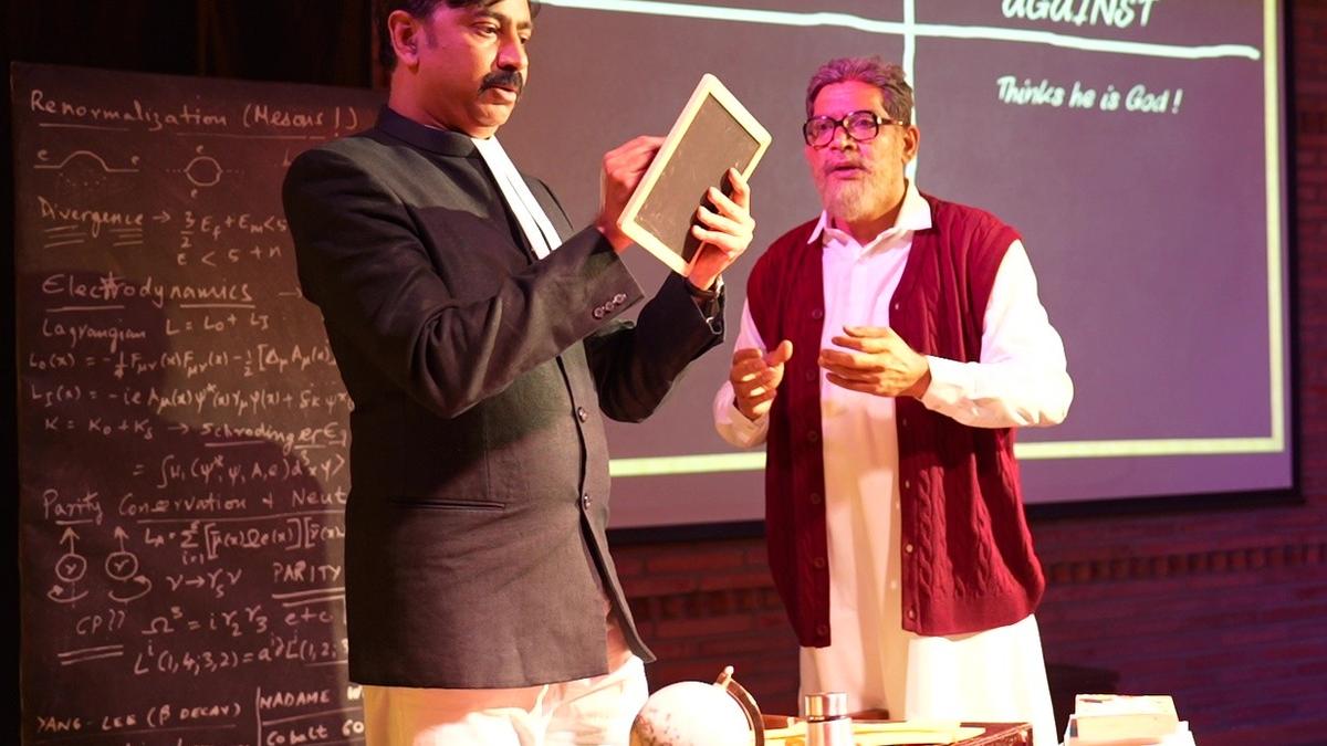 Theatre meets science in Nilanjan Choudhury’s ‘The Trial of Abdus Salam’ Theatre meets science in Nilanjan Choudhury’s ‘The Trial of Abdus Salam’