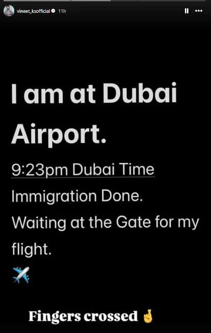 Vineet Kumar Singh Of Chhaava Fame Was Stranded At Dubai Airport Amid Middle East Airspace Closure: Now, Finally Back Home! | People News Vineet Kumar Singh Of Chhaava Fame Was Stranded At Dubai Airport Amid Middle East Airspace Closure: Now, Finally Back Home! | People News