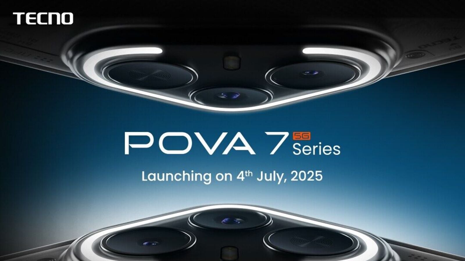 Tecno Pova 7 5G series set for India launch on 4 July, to feature AI assistant and Delta light interface Tecno Pova 7 5G series set for India launch on 4 July, to feature AI assistant and Delta light interface