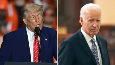 Donald Trump at Alligator Alcatraz: US president calls Joe Biden ‘son of a b****’ – watch video