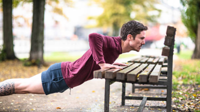 10 full-body workouts you can do using just a park bench |