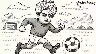 Random Musing: Why Swami Vivekananda batted for football | India News Random Musing: Why Swami Vivekananda batted for football | India News