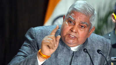 Judge cash-at-home row: VP Jagdeep Dhankhar says Centre ‘handicapped’ to act; refers to Ides of March | India News Judge cash-at-home row: VP Jagdeep Dhankhar says Centre ‘handicapped’ to act; refers to Ides of March | India News