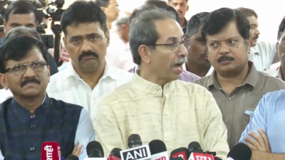 ‘Washing powder’ formula again? Uddhav Thackeray asks, ‘did the Pahalgam terrorists join BJP?’ amid Hindi vs Marathi row | India News ‘Washing powder’ formula again? Uddhav Thackeray asks, ‘did the Pahalgam terrorists join BJP?’ amid Hindi vs Marathi row | India News