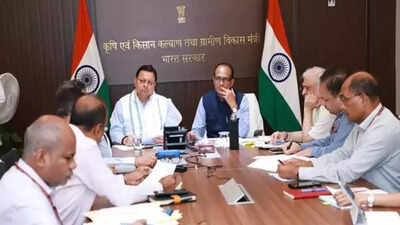 Uttarakhand CM Dhami meets Union minister Shivraj Chouhan, discusses implementation of agricultural schemes in state | India News