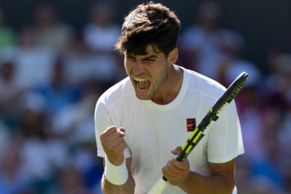 Wimbledon 2025: Carlos Alcaraz Survives Five-Set Scare From Fabio Fognini In Campaign Opener | Tennis News Wimbledon 2025: Carlos Alcaraz Survives Five-Set Scare From Fabio Fognini In Campaign Opener | Tennis News