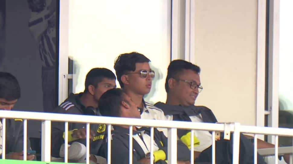 Vaibhav Suryavanshi And India U-19 Team Spotted Watching IND vs ENG Test At Edgbaston | Cricket News