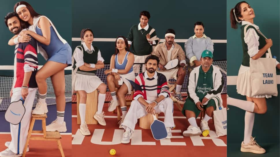 Game On In Phulera: Jitendra Kumar To Neena Gupta, Cast’s Viral Pickleball Photoshoot – SEE PICS | People News