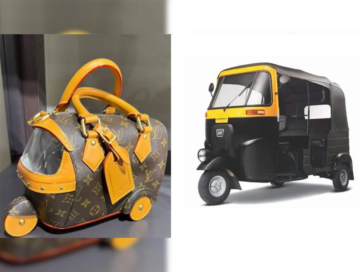 Louis Vuitton’s ‘Auto Rickshaw Bag’ Priced At Rs 35 Lakh While Real Working Auto Costs Rs 2.5 Lakh, Internet Explodes Louis Vuitton’s ‘Auto Rickshaw Bag’ Priced At Rs 35 Lakh While Real Working Auto Costs Rs 2.5 Lakh, Internet Explodes