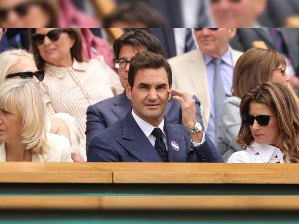 Wimbledon 2025: Roger Federer Returns To Royal Box, Enjoys Novak Djokovic-Alex de Minaur Clash