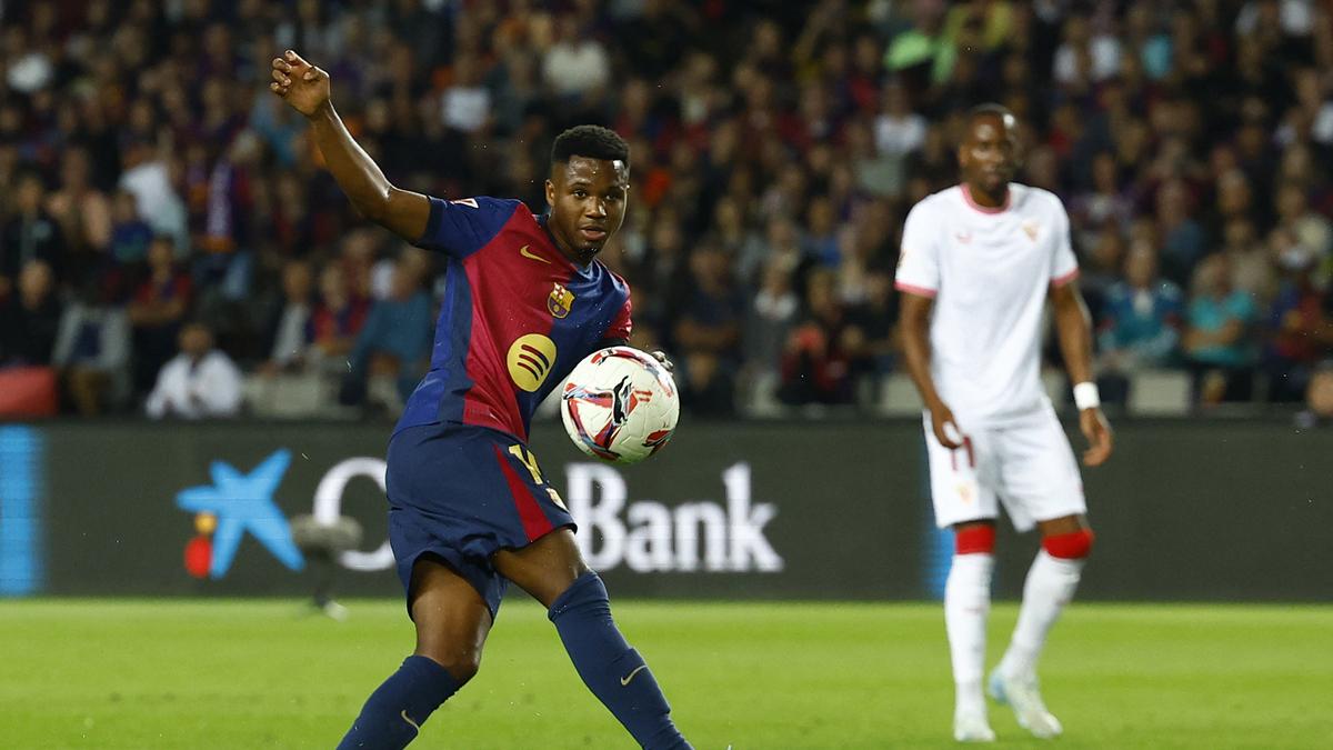 Monaco signs Ansu Fati on season-long loan from Barcelona